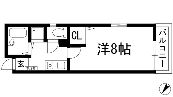 エンゲルベルク小花の物件間取画像